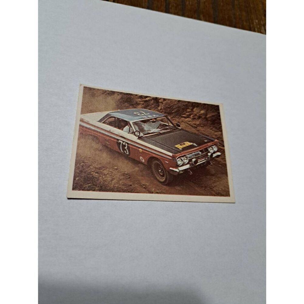 Vintage 1965 Hot Rod Magazine #11 Spec Sheet East African Safari Trading Card